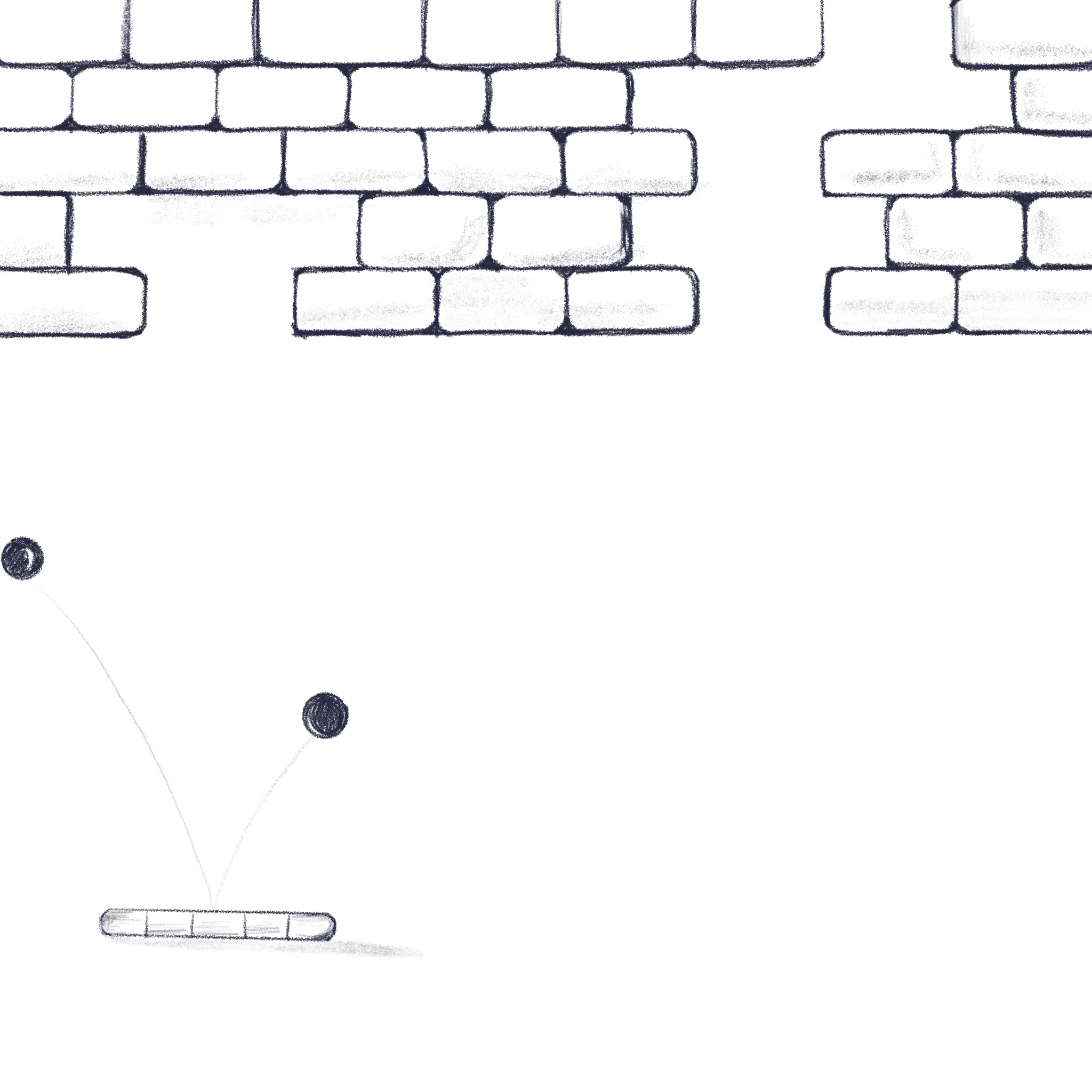 Day 9: Bounce
A ping pong video game ball bounces