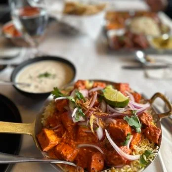 Kanishka: one of the very few places that uses chicken thighs, so remember to check out chicken angaara tikka