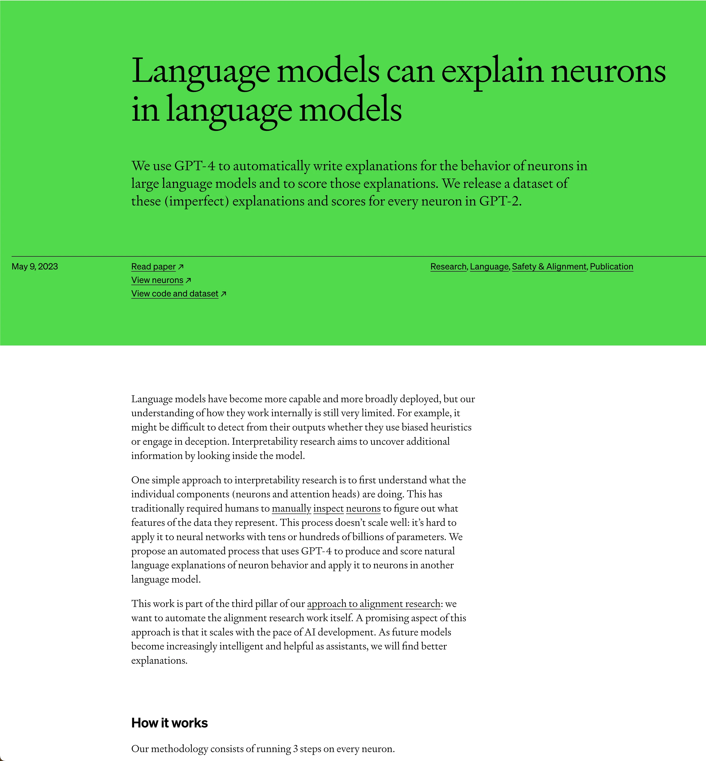 Using LLMs for explanations of smaller LLMs