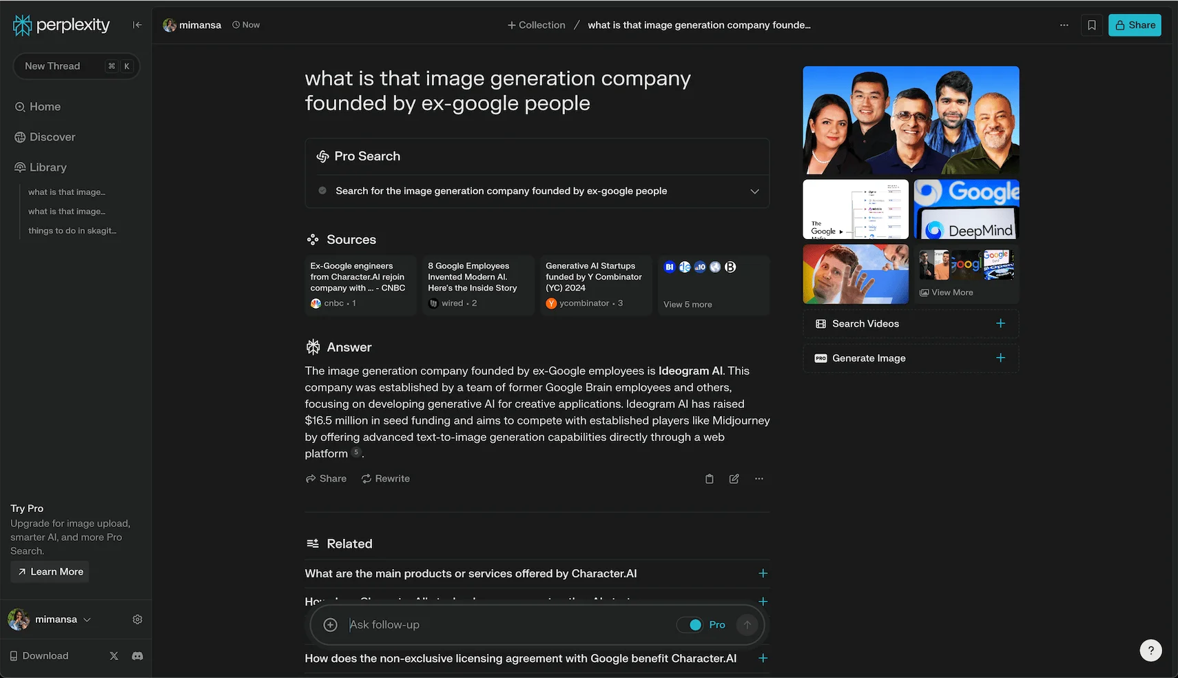 Perplexity pro is correct but all these images are pretty useless